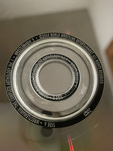 WWE Wrestlemania V 5 Wrestling PPV DVD WWF Disc Only 651191951901