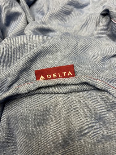 Delta Airplane Blanket New in Sealed Package Blue 60 X 45 | eBay