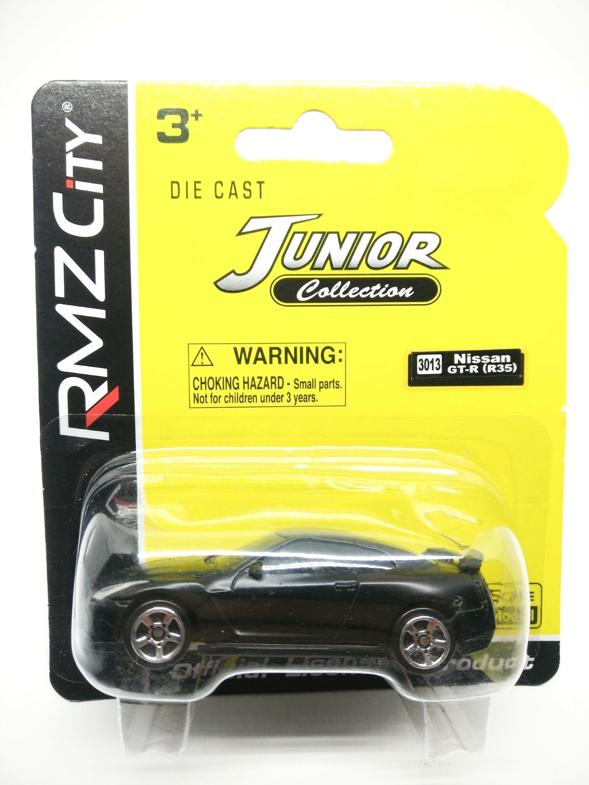 Nissan GTR R35 Black RMZ City 1/64 (3