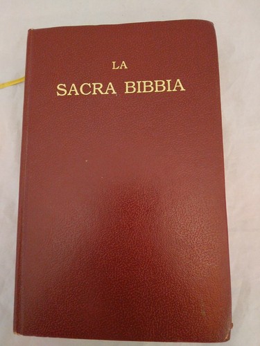 LA SACRA BIBBIA: OSSIA L'ANTICO E IL NUOVO TESTAMENTO Italian