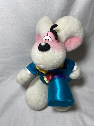 Diddl Mouse White in blue Plush Thomas Goletz 10