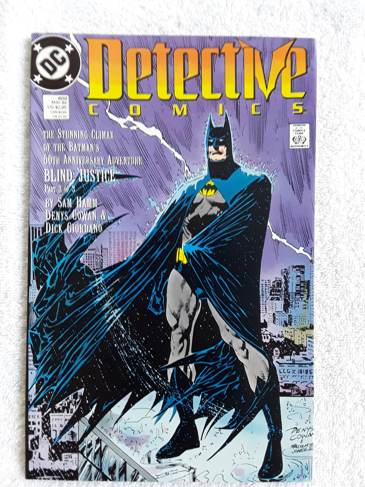 Detective Comics #600 (May 1989, DC) VF+ | eBay