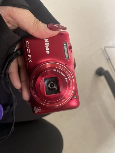 NIKON COOLPIX S6600 16MP Camera WiFi Red Mint | eBay