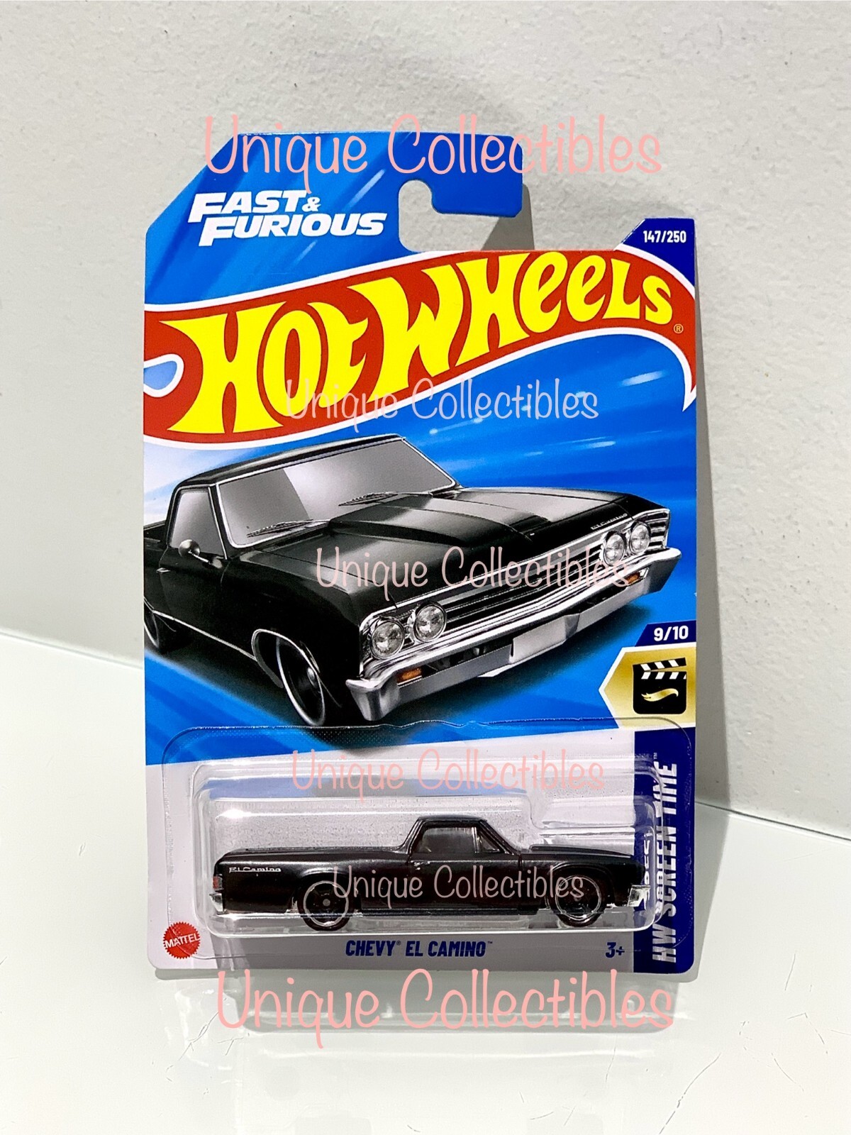 Hot Wheels Fast & Furious Chevy El Camino HW Screen Time 9/10 Long