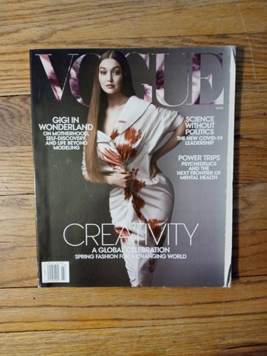 Vogue US Magazine March 2021 ジジハディッド Vogue Magazine March