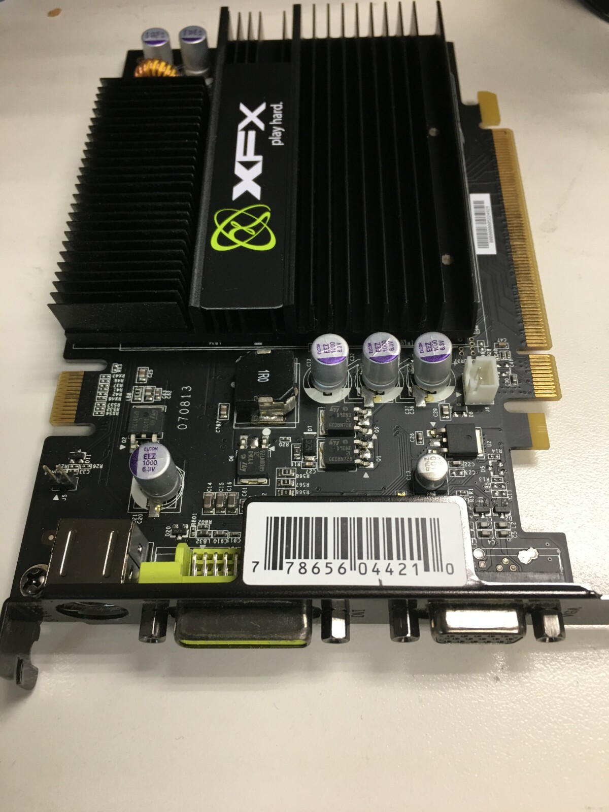 XFX GeForce 8500 GT 512MB Silent PCIe Graphics Card VGA DVI S