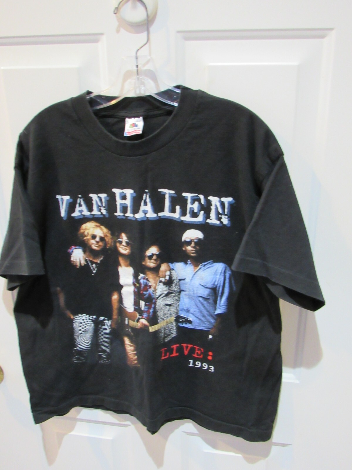 Vintage Van Halen Live T-shirt 1993 Tour t-shirt adult size Large