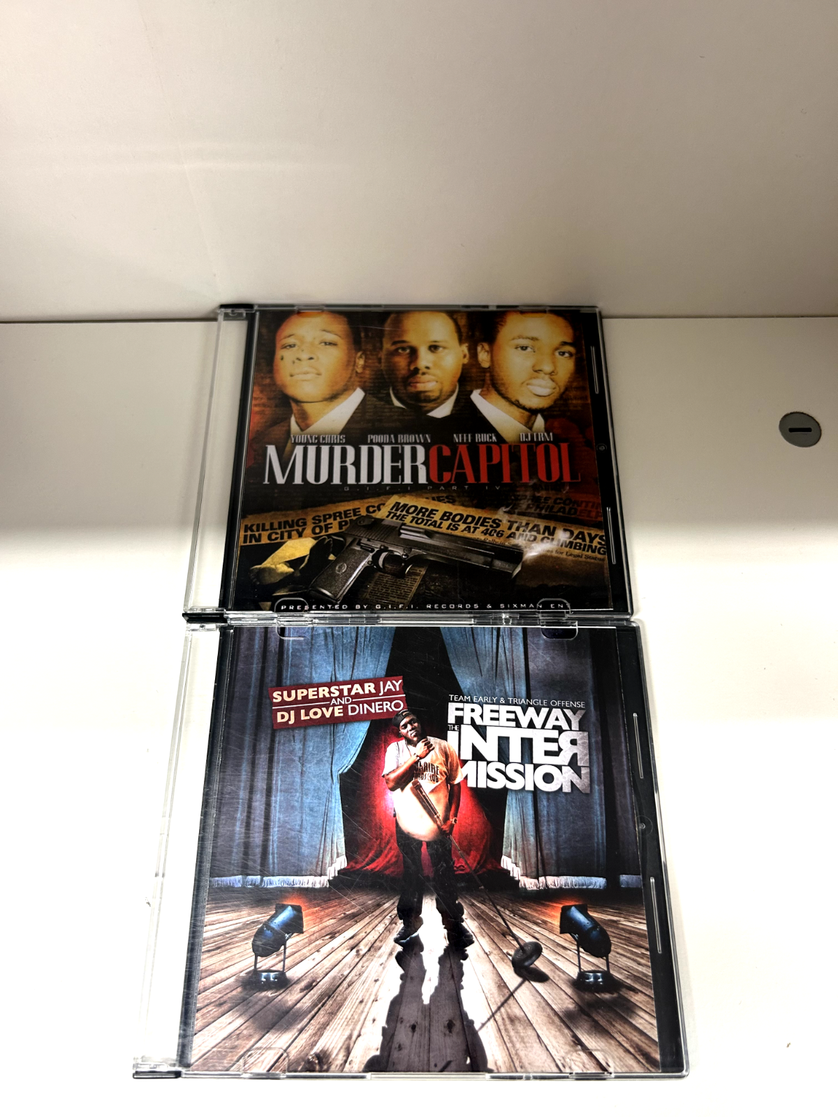 2x Rare Philly Rap Mixtapes Promo Mix CDS Freeway Young Gunz