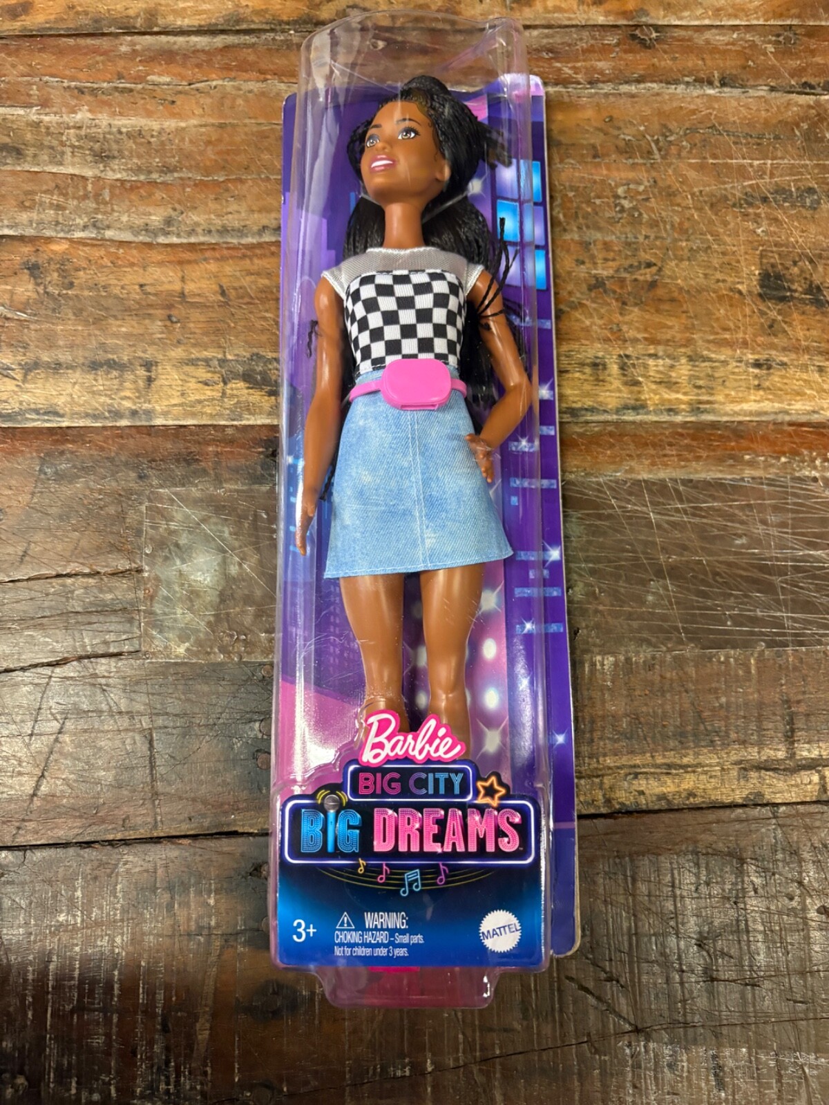 Barbie Big City Dreams Doll Darker Skinned Hair Braids GXT04 NEW