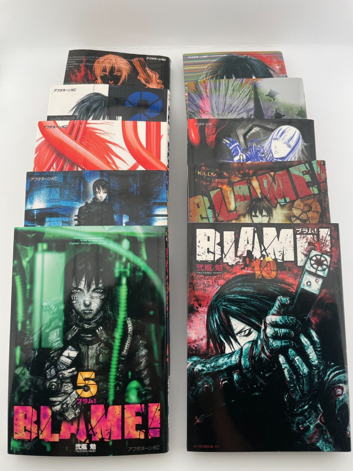 BLAME! Vol .1-10 Tsutomu Nihei Manga Japanese sci-fi | eBay