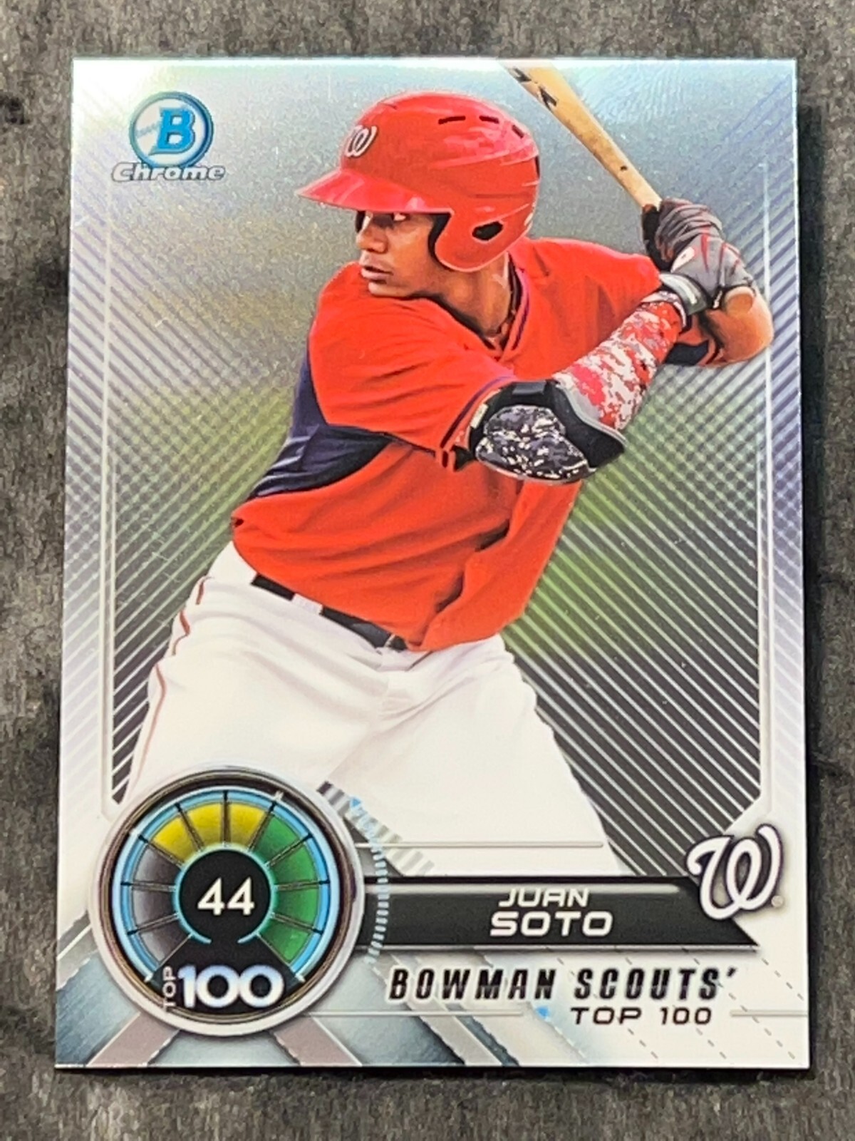 2018 Bowman Chrome BOWMAN SCOUTS TOP 100 Juan Soto #44 | eBay