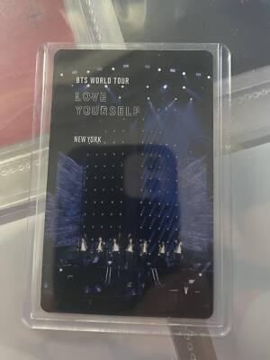 BTS V Taehyung Love Yourself World Tour NEW YORK Blu-ray Official