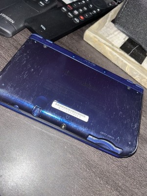 New Nintendo 3DS XL LL Metallic Blue Console Stylus Japanese ver