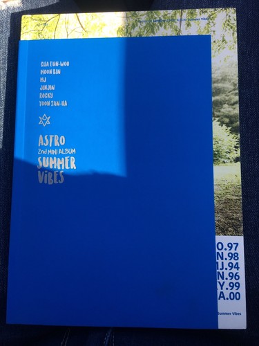 Astro 2nd Mini Album Summer Vibes Album Autographed Signed CD