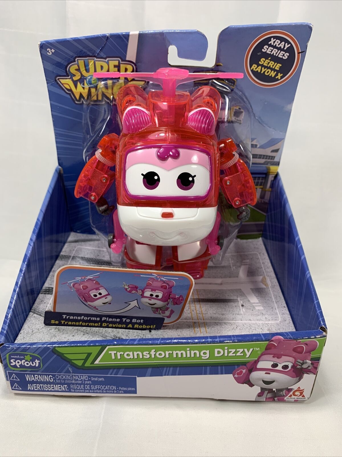 Super Wings - Limited Edition | X-Ray Series | Transforming Dizzy