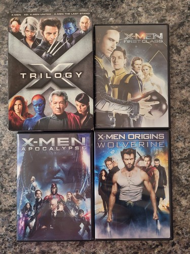 X-Men Trilogy X2, The Last Stand, First Class, Apocalypse, Origins