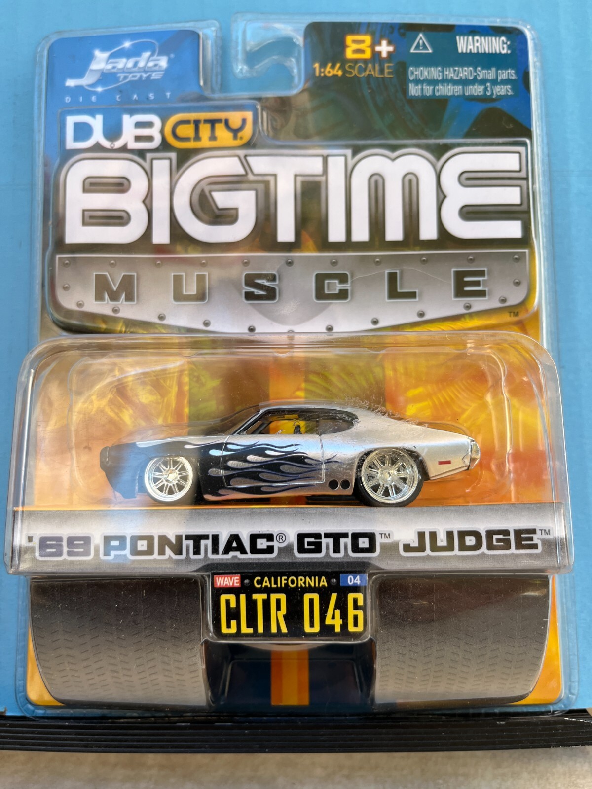 1/64 JADA DUB CITY BIGTIME MUSCLE 169 PONTIAC GTO JUDGE CLTR 046