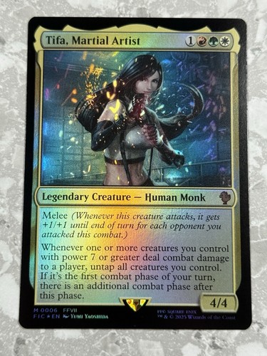 Tifa, Martial Artist #6 FOIL MTG Final Fantasy FIC NM X1 | eBay