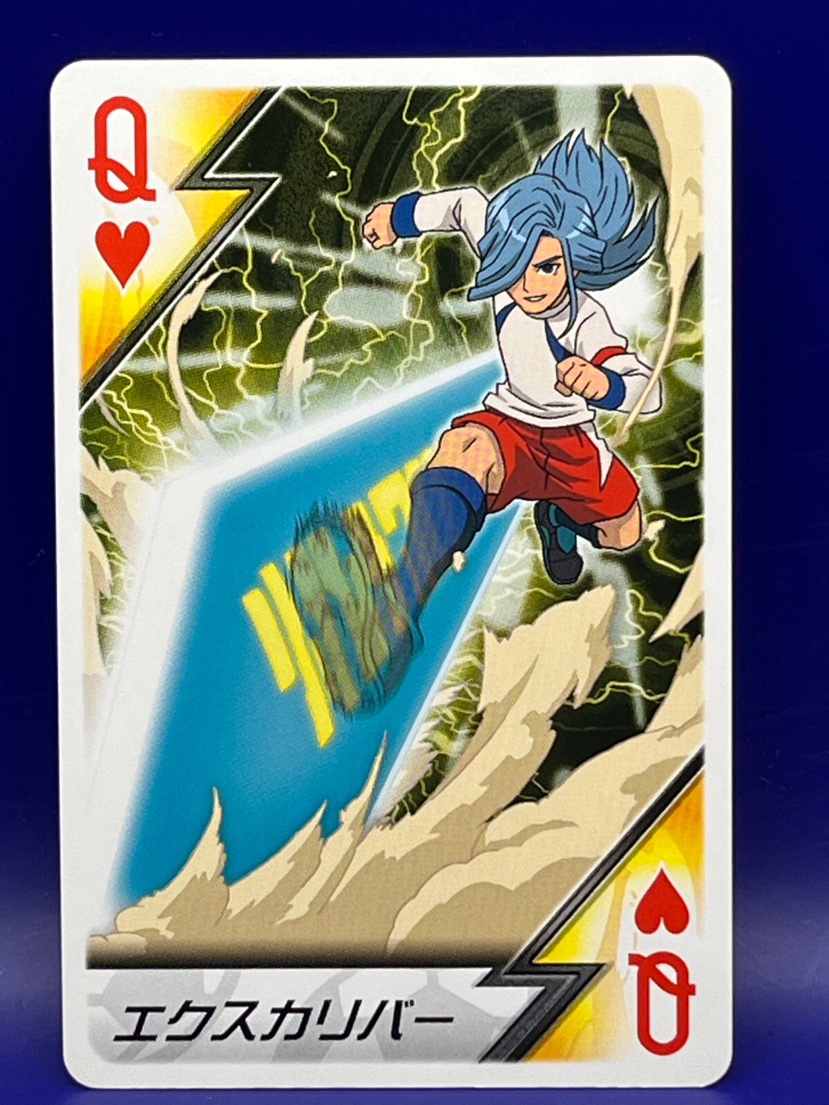 Edgar Balchinas Excalibur Inazuma Eleven Playing Card Queen of