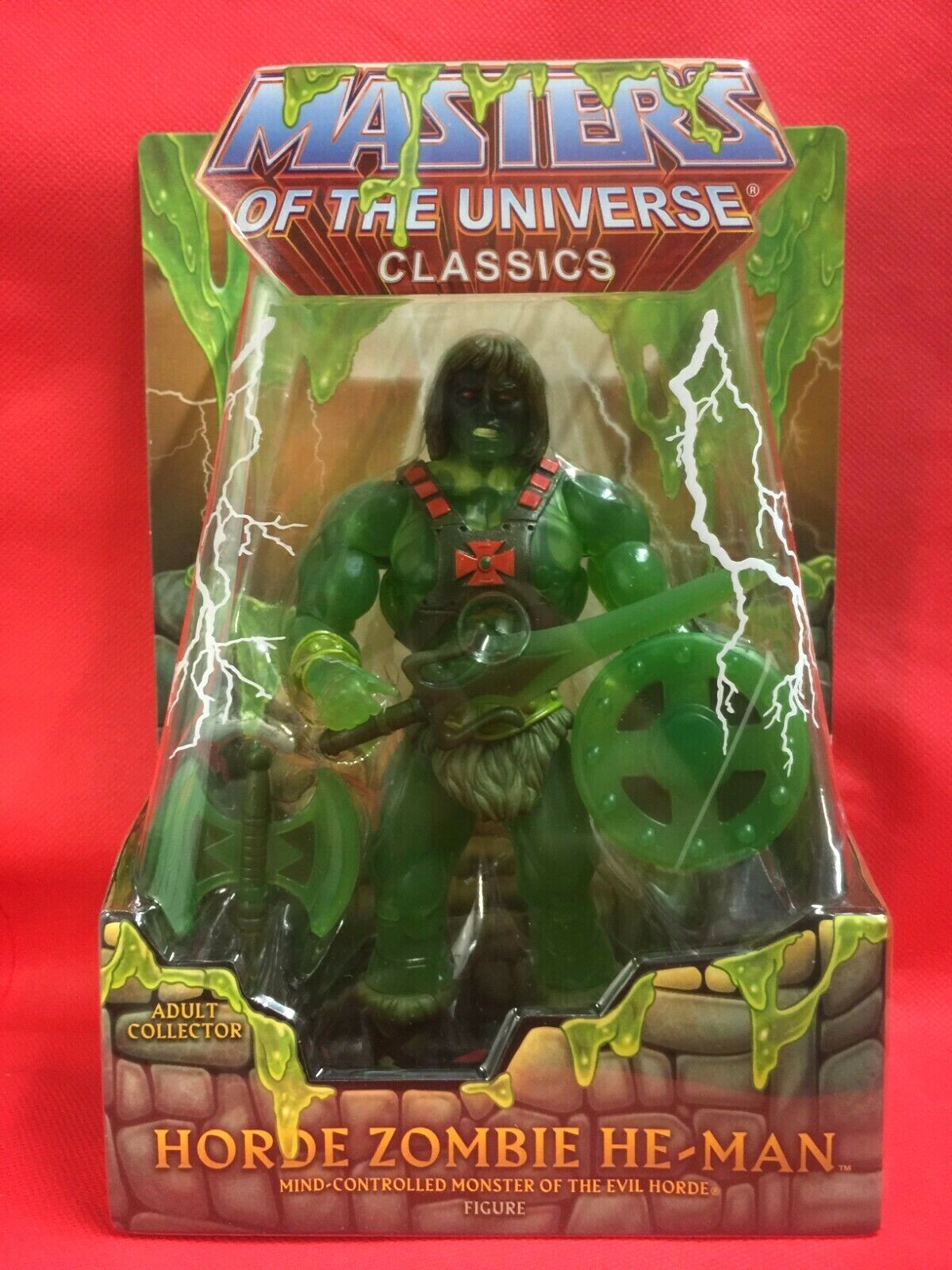 HORDE ZOMBIE Slime Pit HE-MAN MOTU Classics Figure SUPER7 New