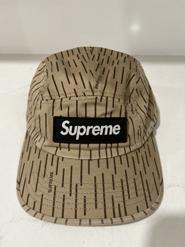 Supreme Military Camp Cap Hat Tan Raindrop Camo 2024 FW24 - NEW | eBay