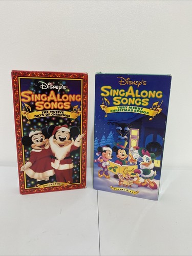 Disney's Sing Along Songs Very Merry Christmas Vol 8, Vol 12 The