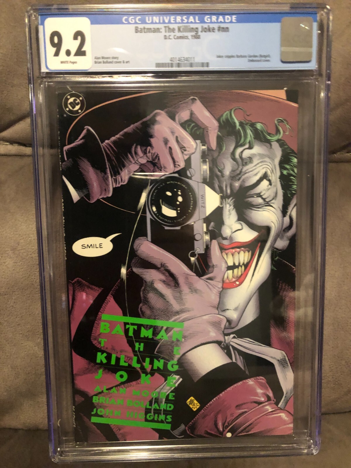 Batman: The Killing Joke 1 First Print (CGC 9.2) | eBay