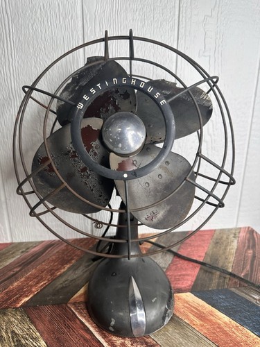 Vintage Westinghouse Fan #1381386 DOES NOT WORK-parts only or