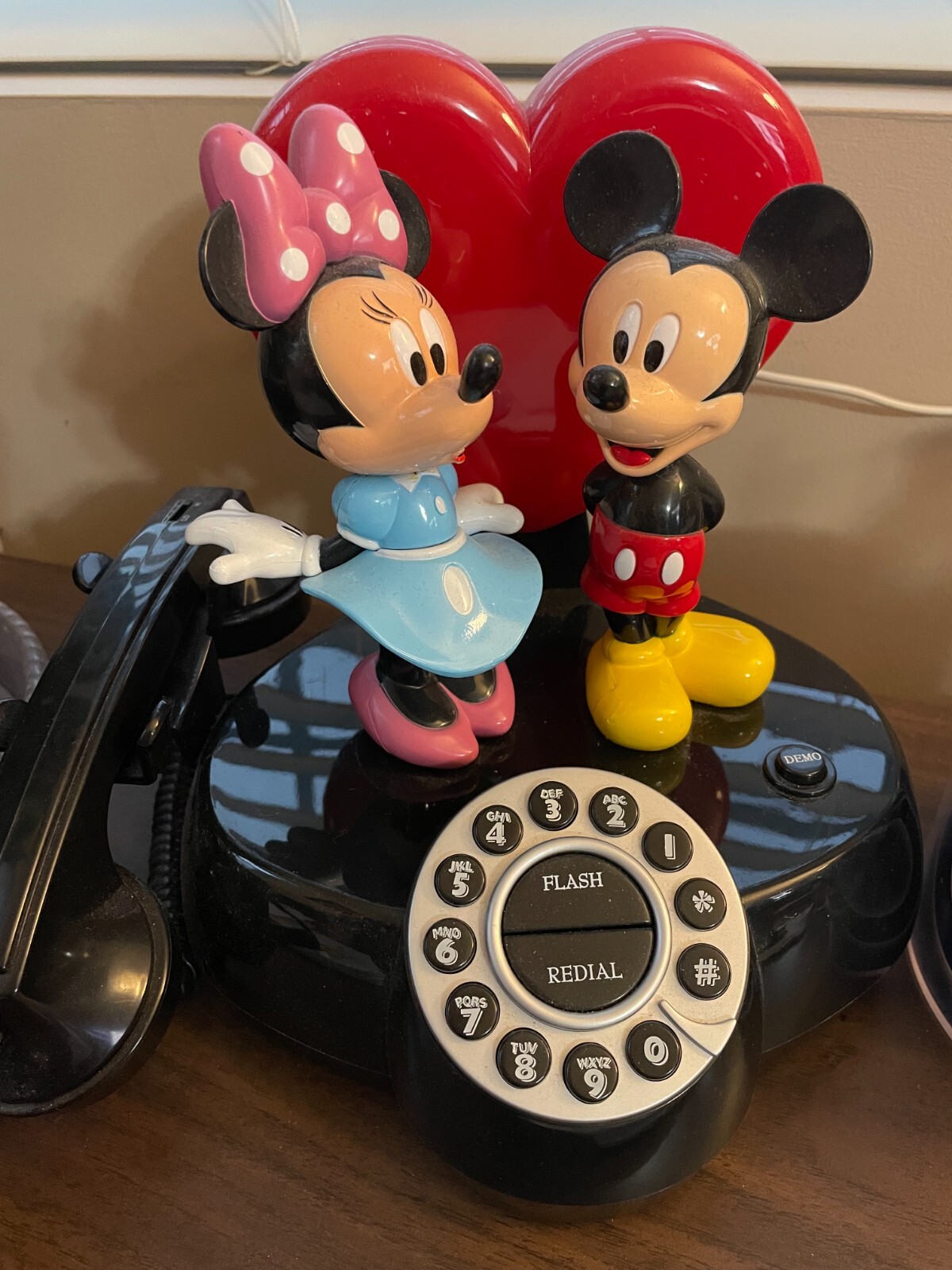 Mickey and Minnie Animated Corded Talking Telephone | eBay