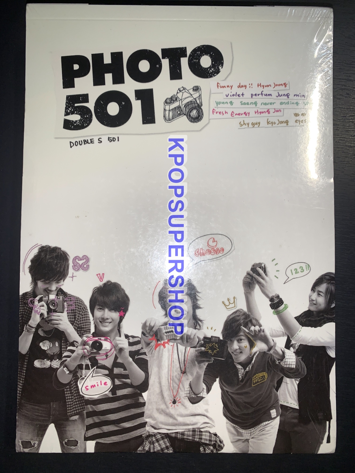 SS501 Photo 501 Photobook DVD New Sealed Rare OOP Kim Hyun Joong