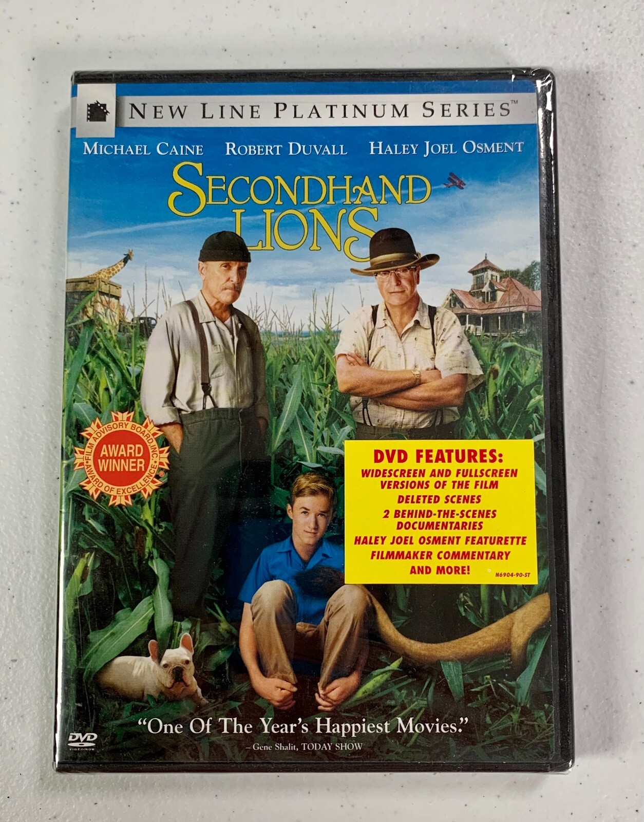 SecondHand Lions DVD (2003) Michael Caine Robert Duval Haley Joel