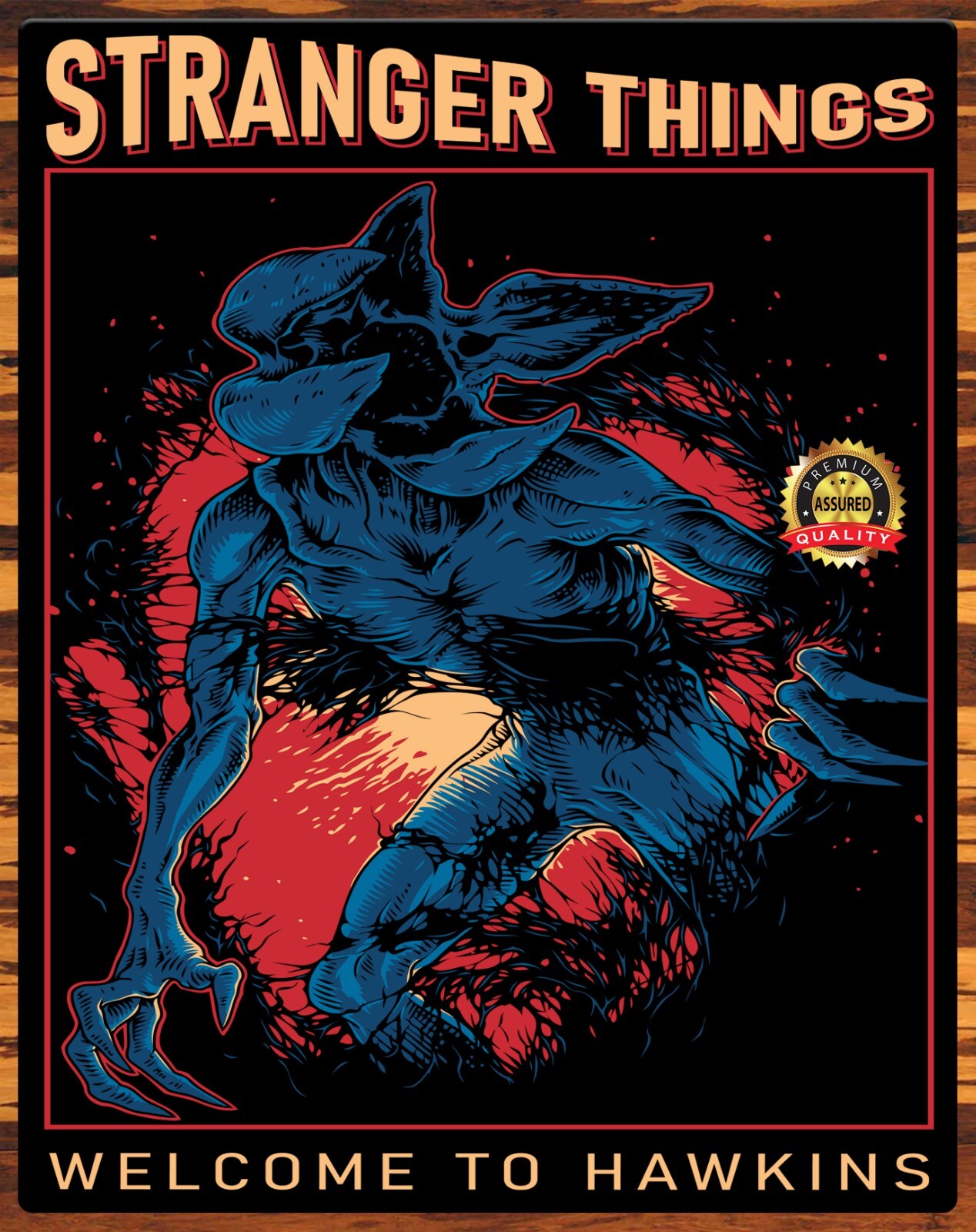 Stranger Things - Welcome To Hawkins - Metal Sign 11 x 14 | eBay