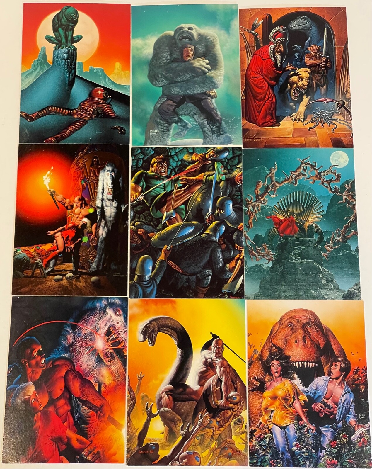 1993 Comic Images Richard Corben Complete 90 Card Fantasy Art Card