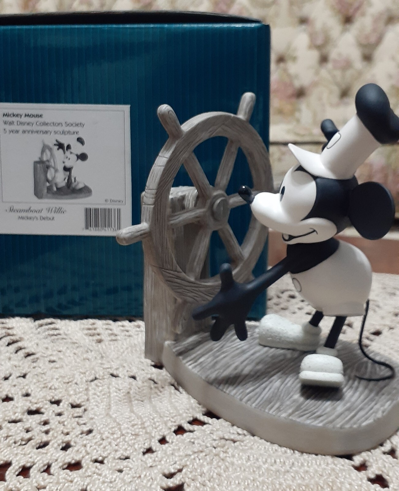 Disney~WDCC~STEAMBOAT WILLIE~MICKEY MOUSE~MICKEY'S DEBUT~41136~NIB