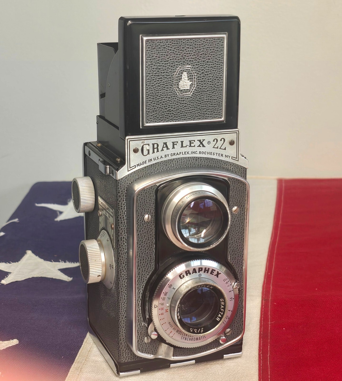 Graflex 22 Model 400 Pop Up Upright Vintage Camera Made in USA | eBay