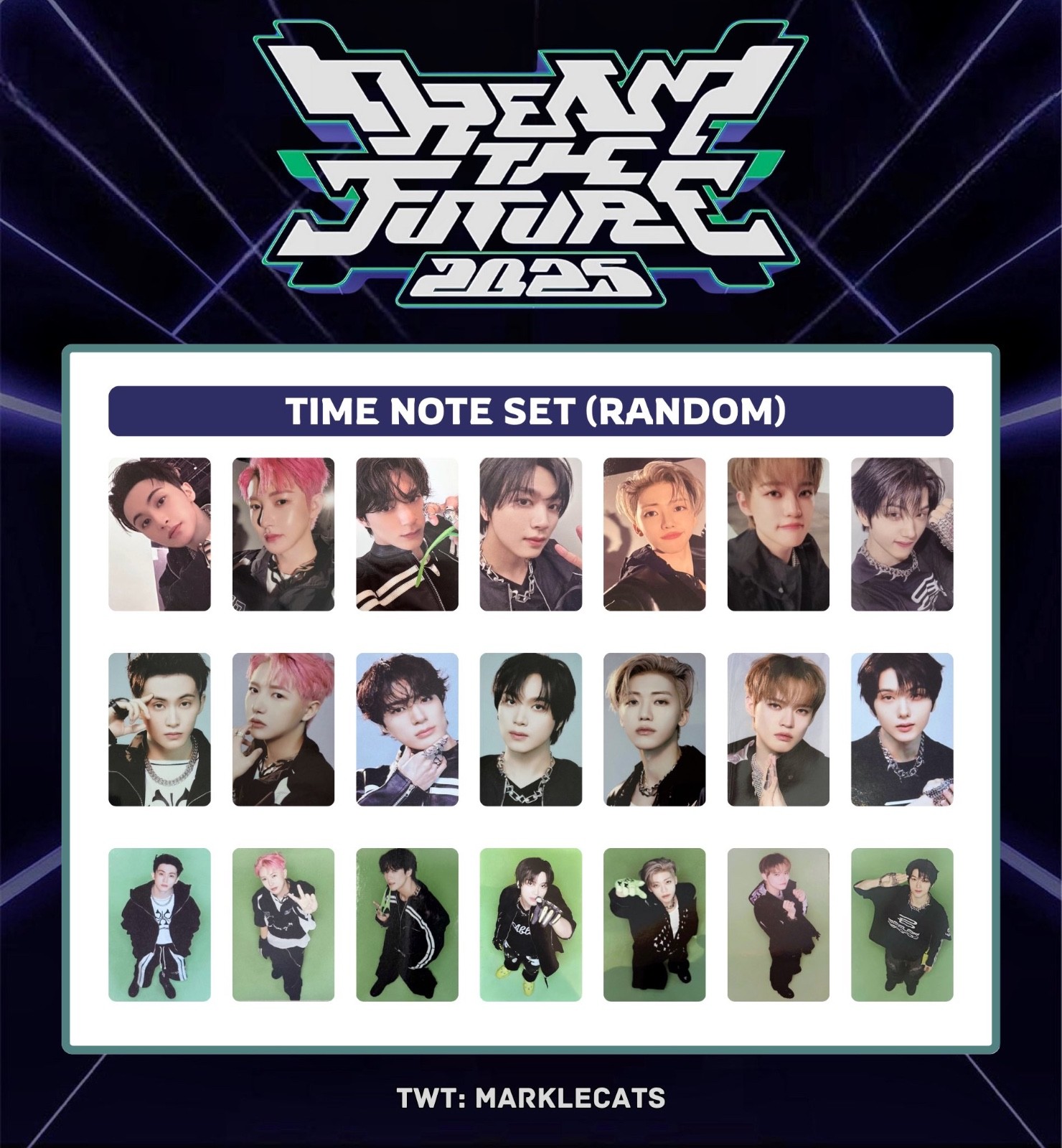 NCT DREAM TOUR THE DREAM SHOW 4 DREAM THE FUTURE TIME NOTE