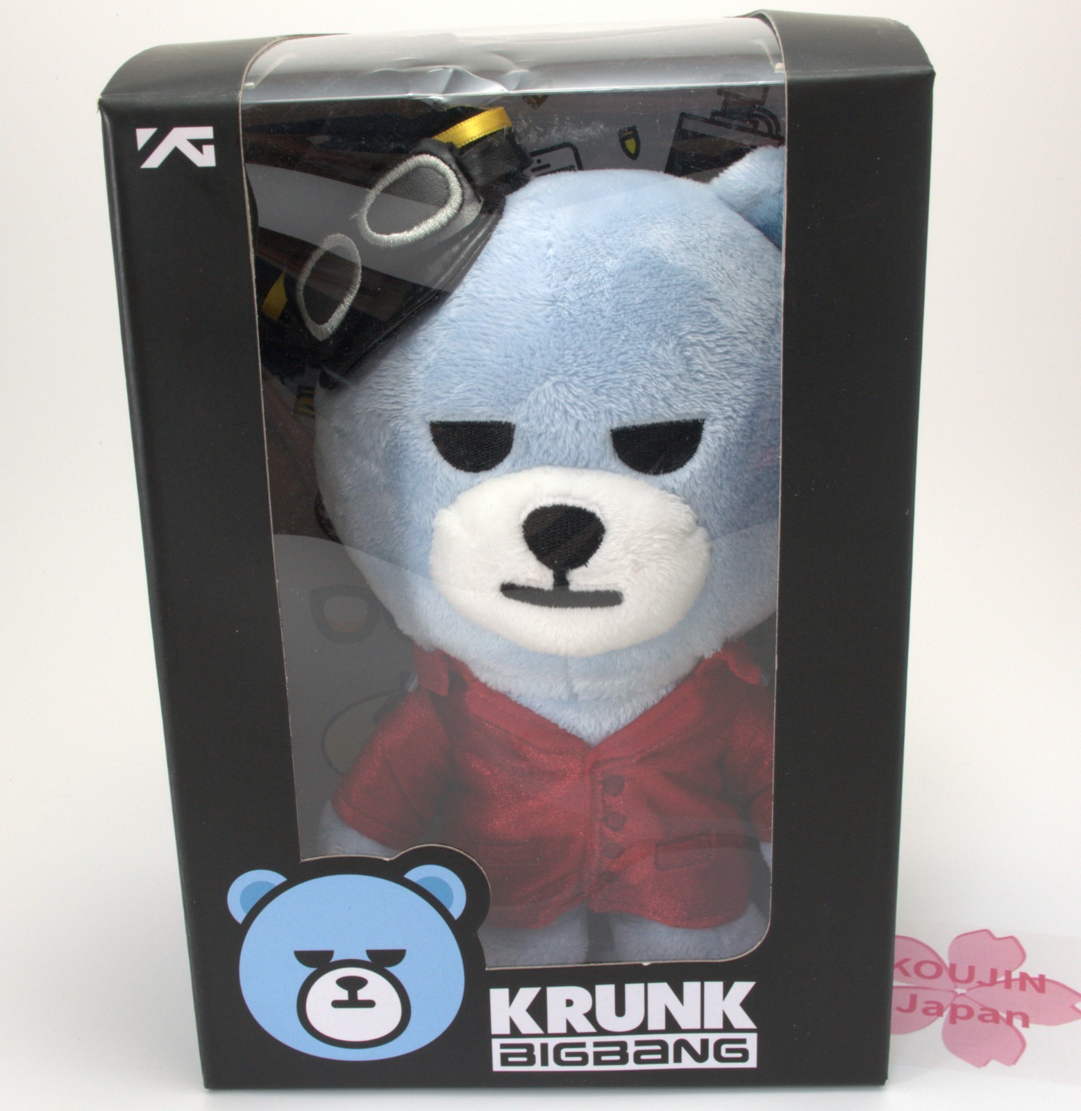 KRUNK x BIGBANG T.O.P Official Plush Doll Bear YG Avex Limited