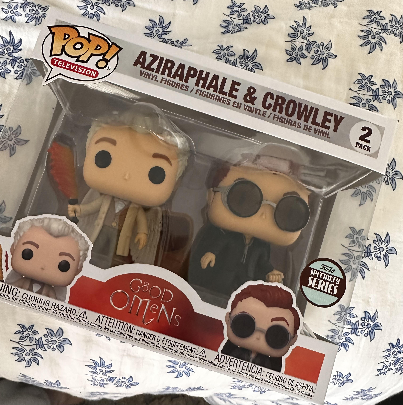 Funko Pop! Good Omens Aziraphale & Crowley 2-Pack | eBay