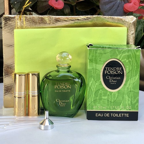 💝90s Vintage TENDRE POISON Christian Dior EDT 1.7oz Perfume +