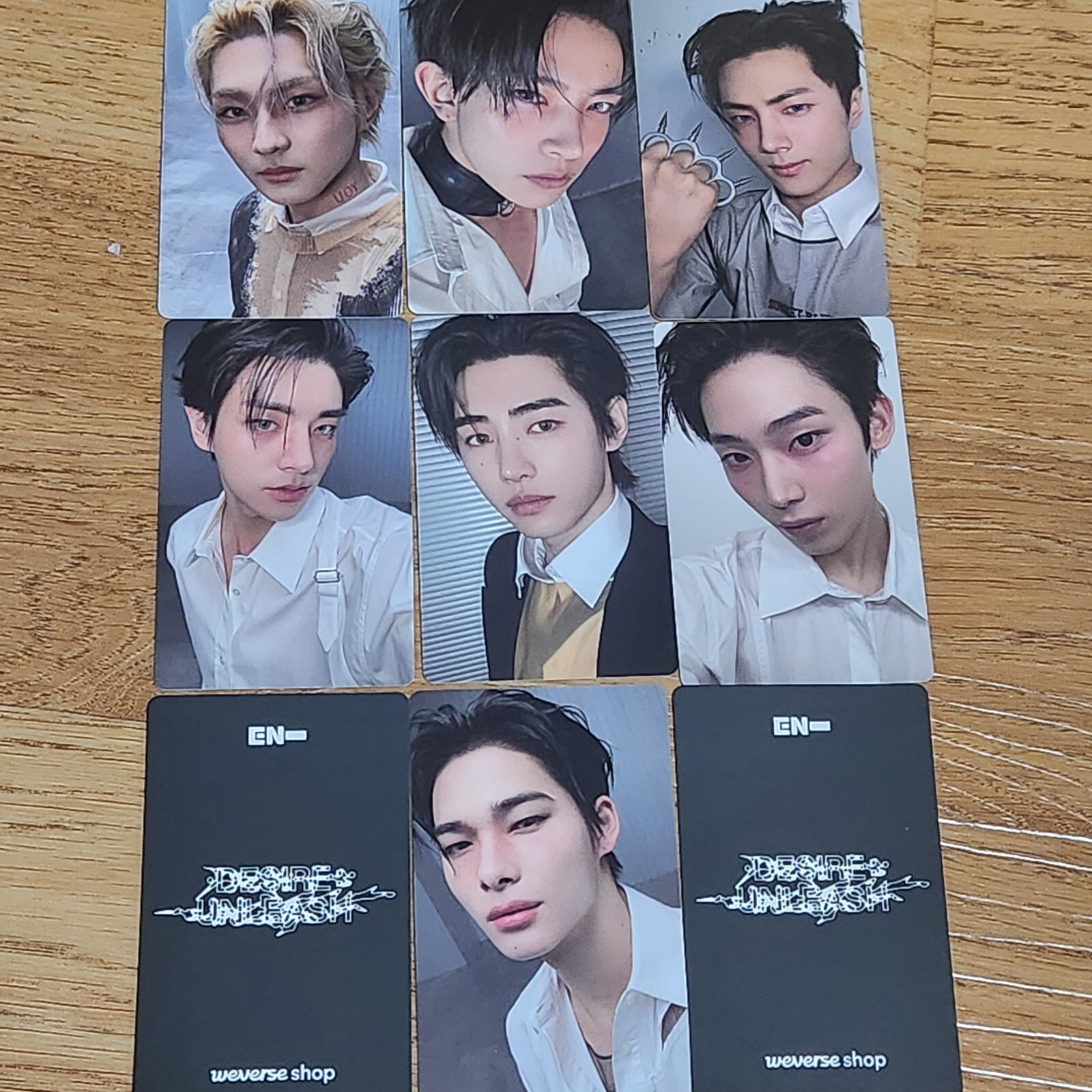 ENHYPEN selfie PHOTOCARD [SHOWCASE LIVE] DESIRE : UNLEASH ENGENE