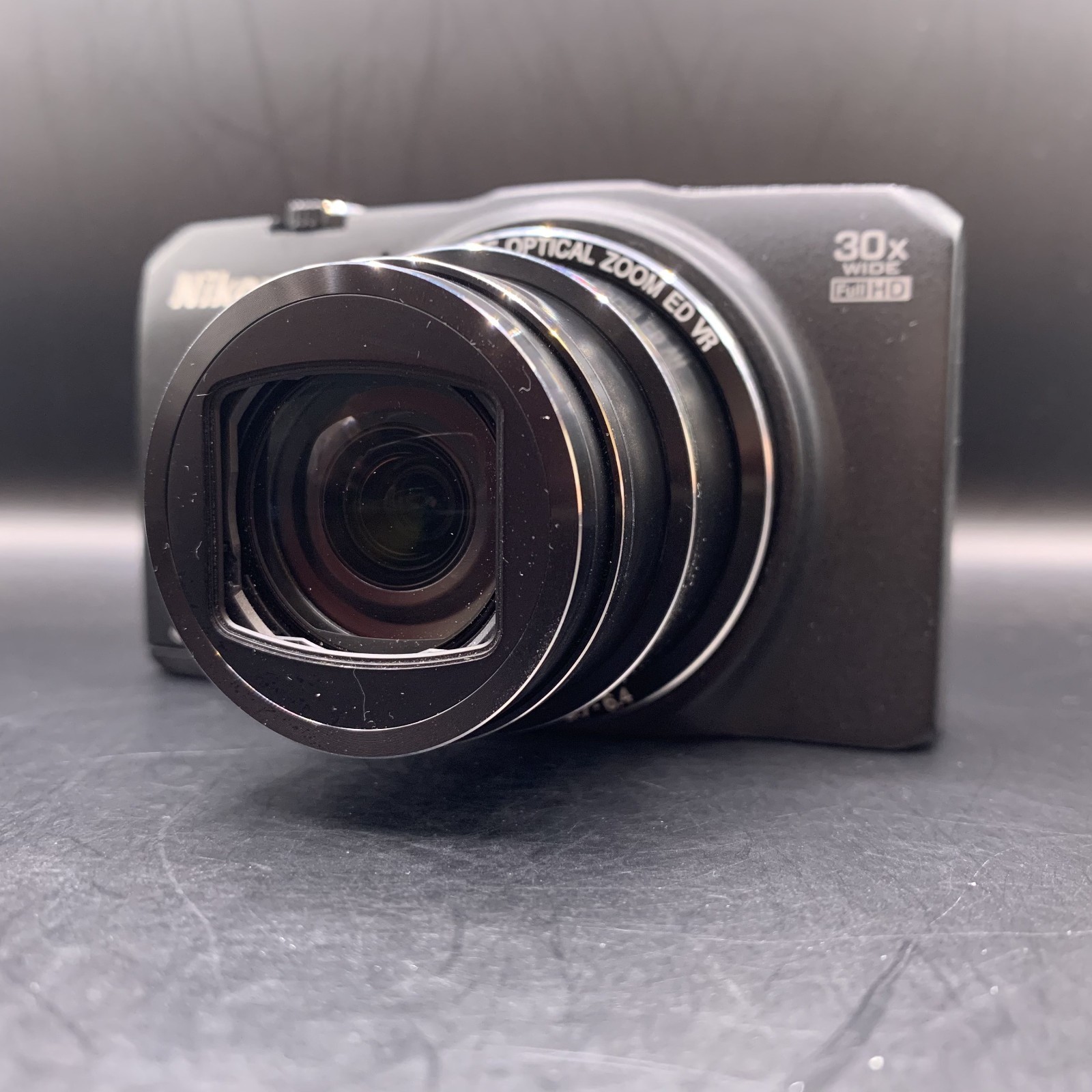 Nikon COOLPIX S9700 Black 16.0 MP Digital Camera English OK