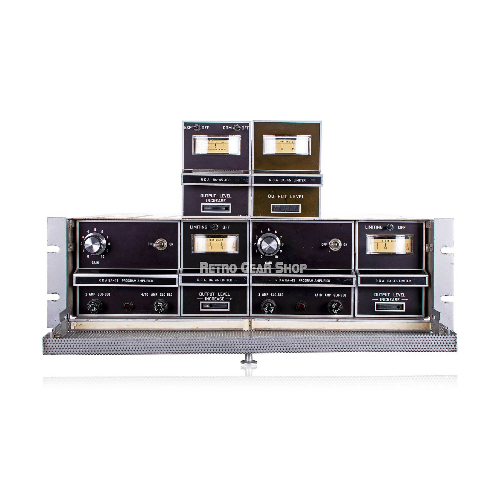 RCA BA-43 Program Amplifier BA-45 AGC Ciompressor BA-46 Limiter BR