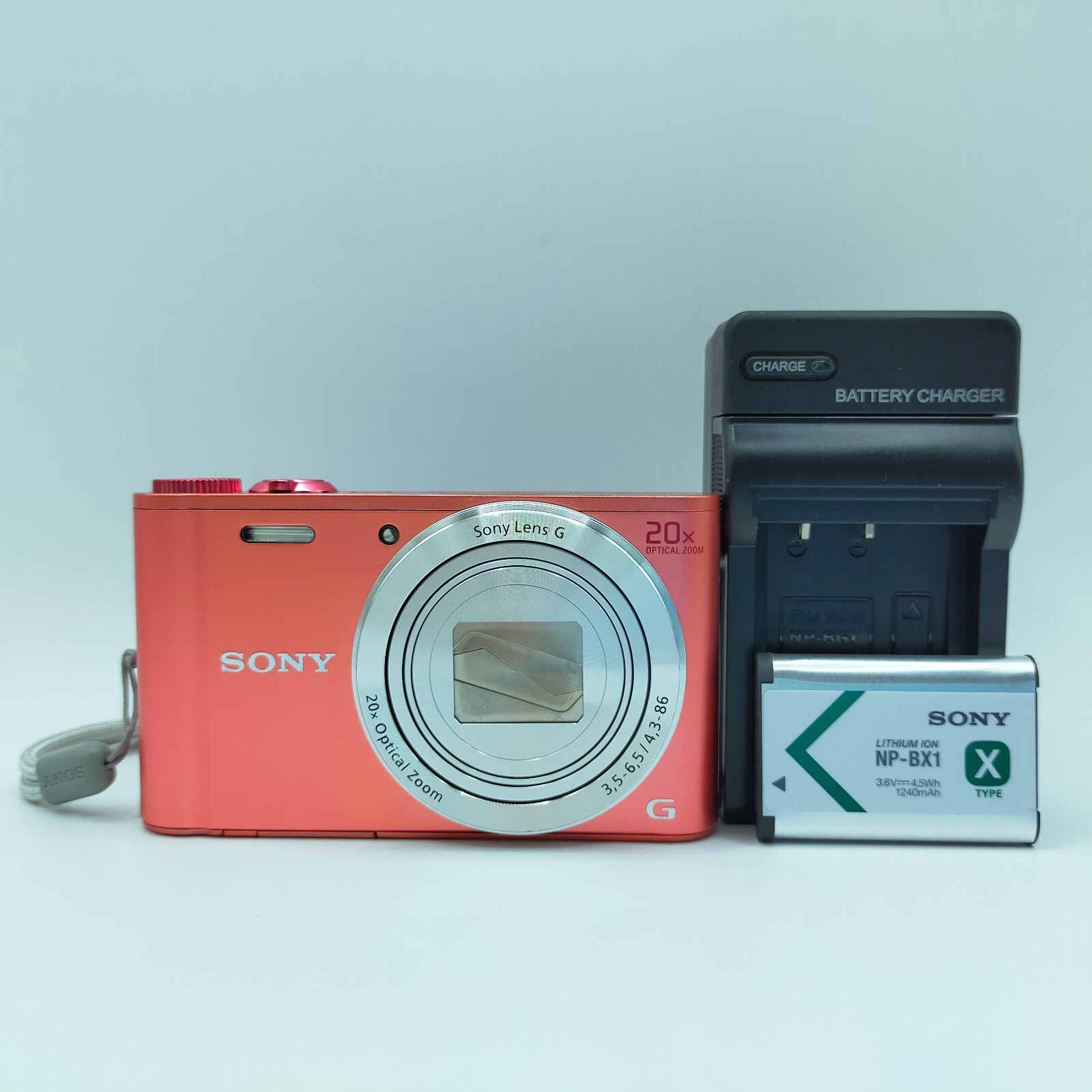 N.MINT]SONY Cyber-shot DSC-WX350 PINK Compact Digital Camera From