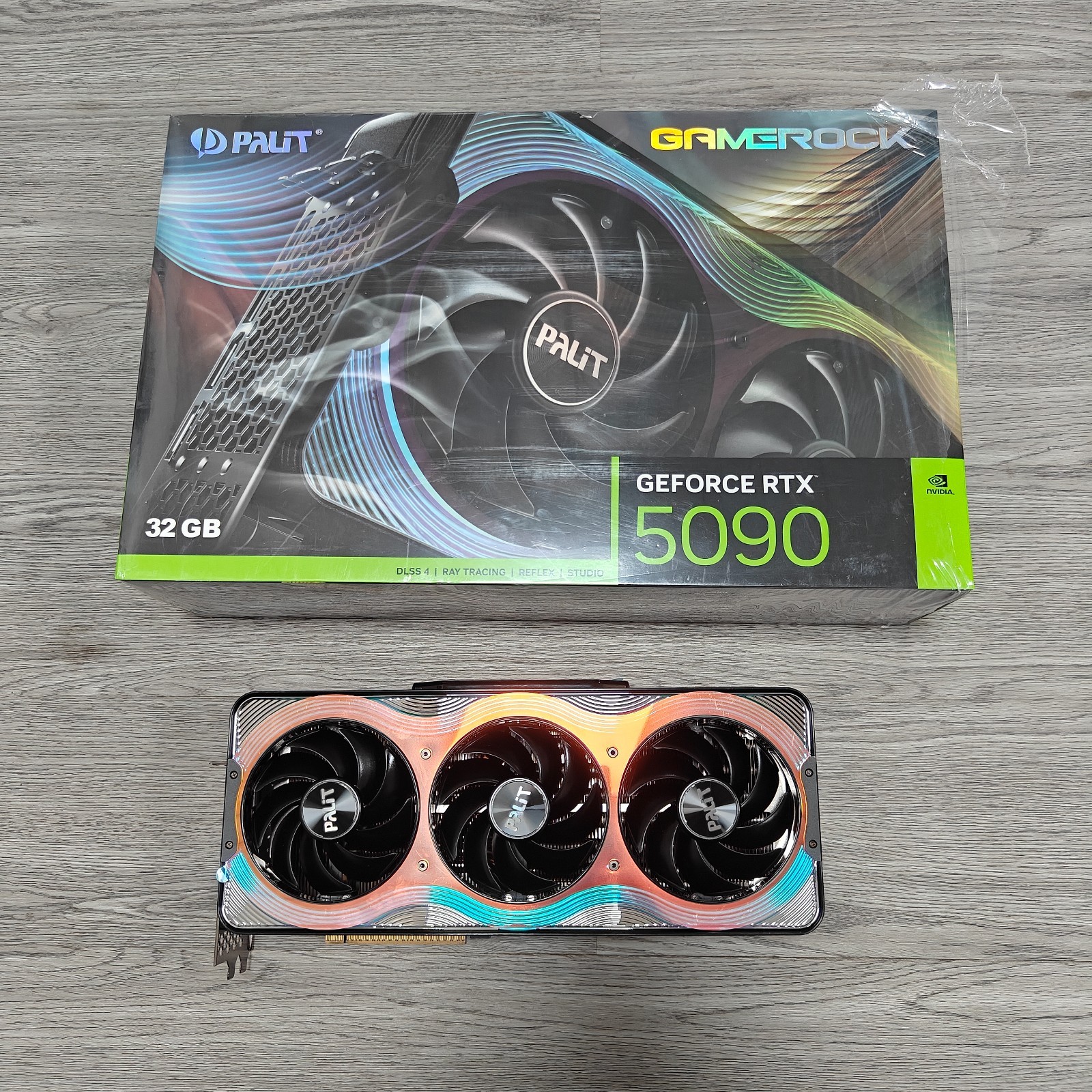 Palit RTX 5090 GameRock GPU No Core & VRAM For parts Please Read