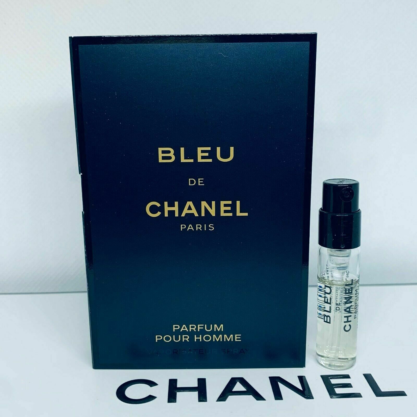 CHANEL Bleu de Chanel Parfum Sample Spray 0.05 oz / 1.5 mL | eBay
