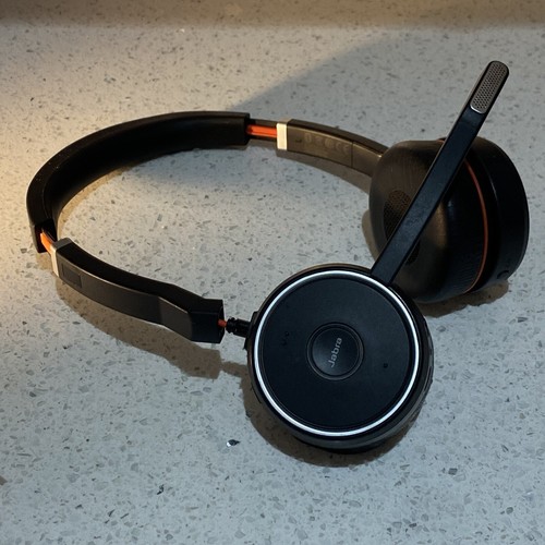 Jabra Evolve 75 HSC040W Wireless Bluetooth Headset Black MS FOR