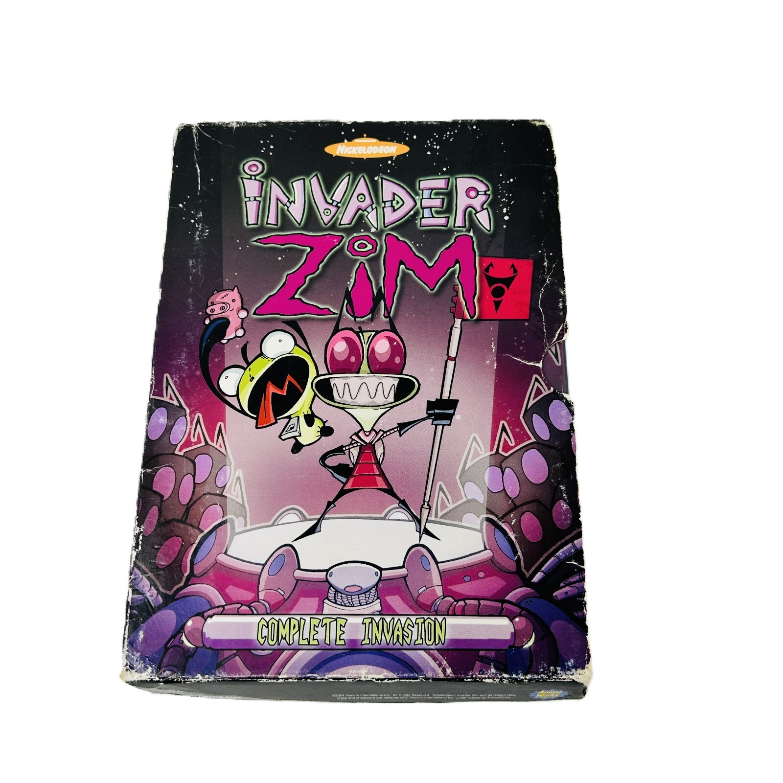 Invader Zim: Complete Invasion Volume 1-3 (DVD) Nickelodeon (Disc