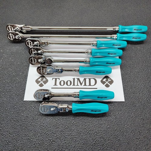 Snap-on Tools NEW 8pc TEAL Hard Handle 3/8