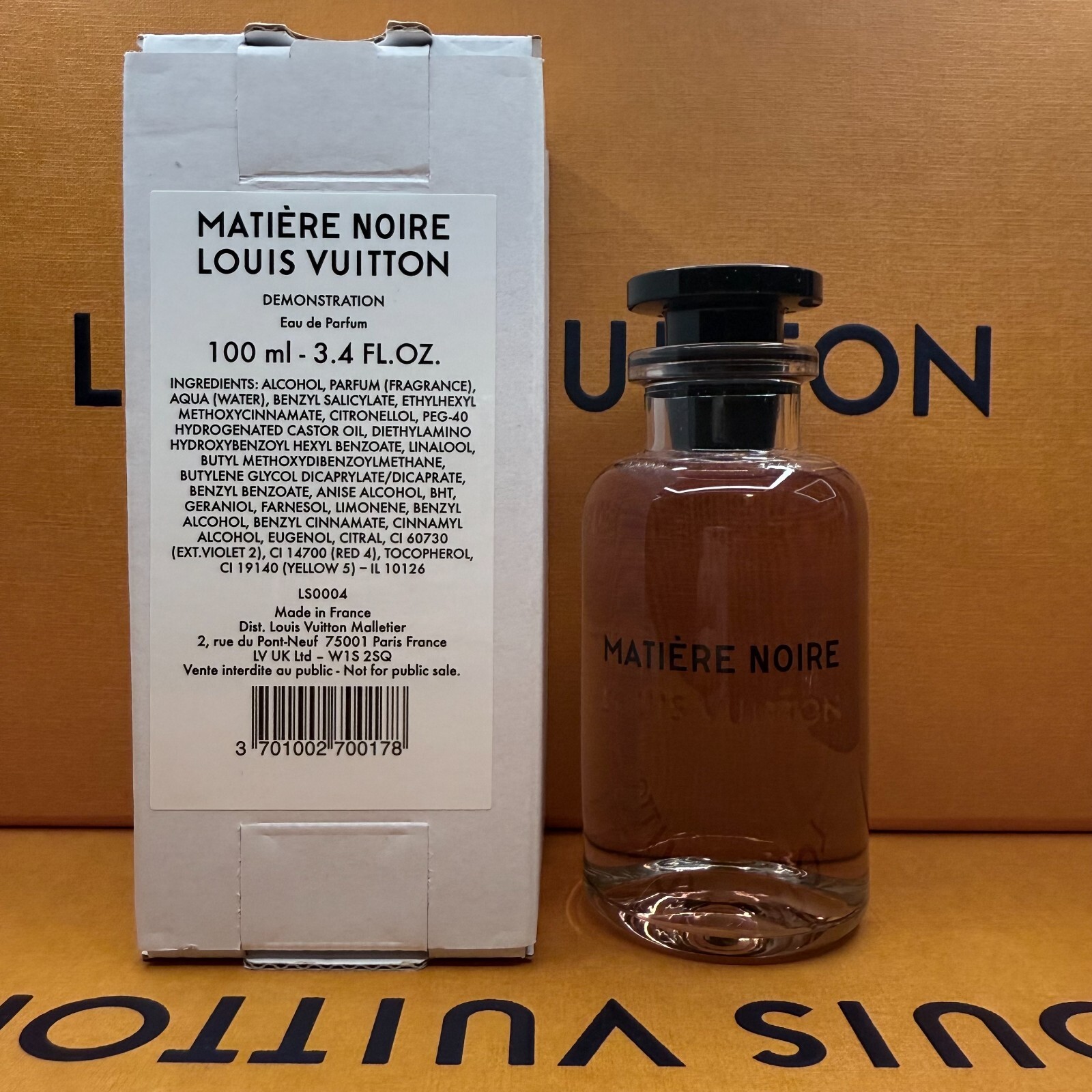 Matière Noire By Louis Vuitton Eau De Parfum Spray - 100ml / 3.4oz