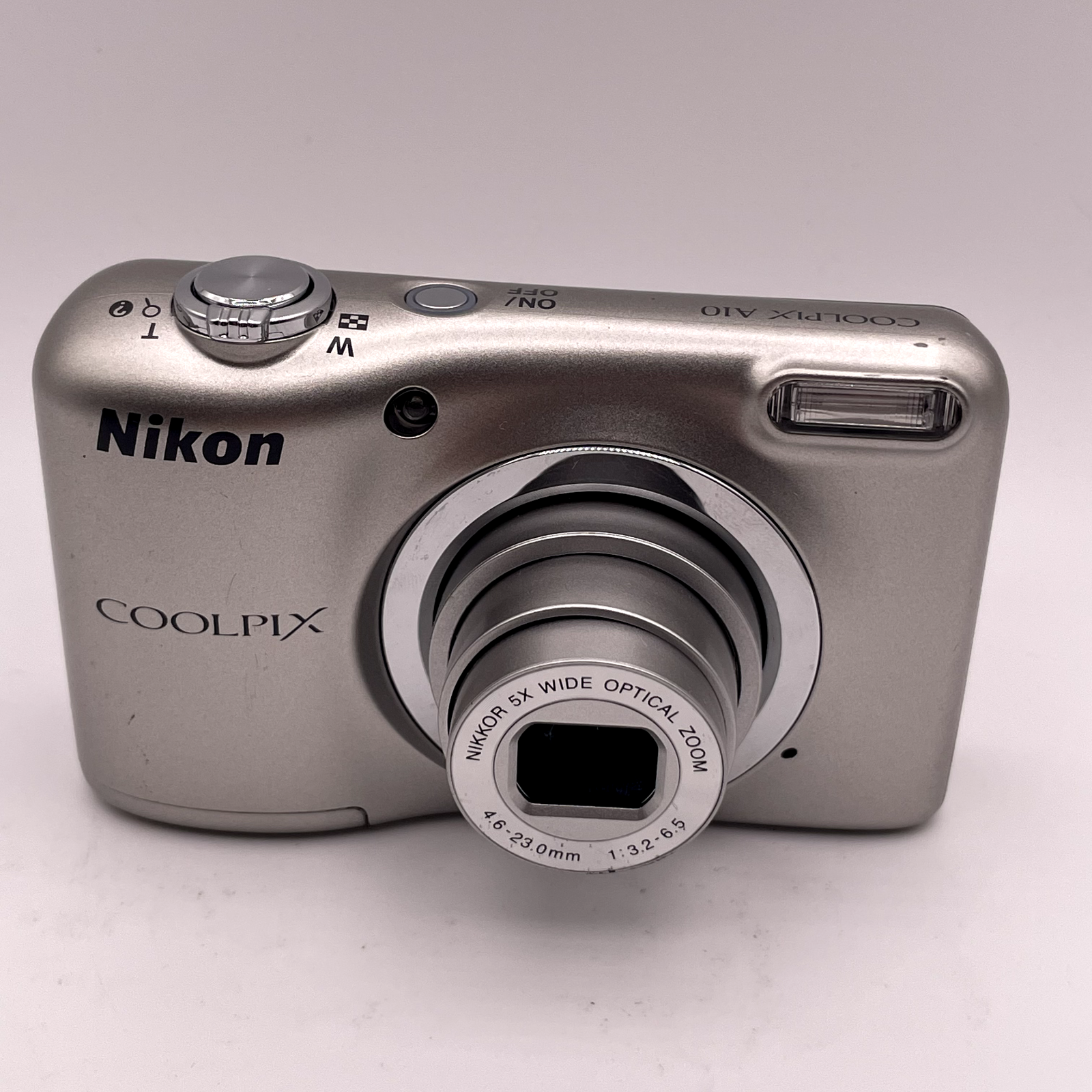 Nikon COOLPIX A10 16.1MP Digital Camera – Silver – Lens Error